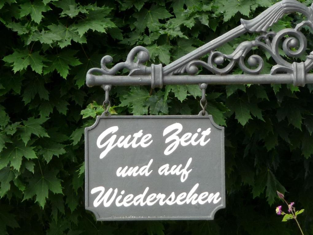 Auf wiedersehen
