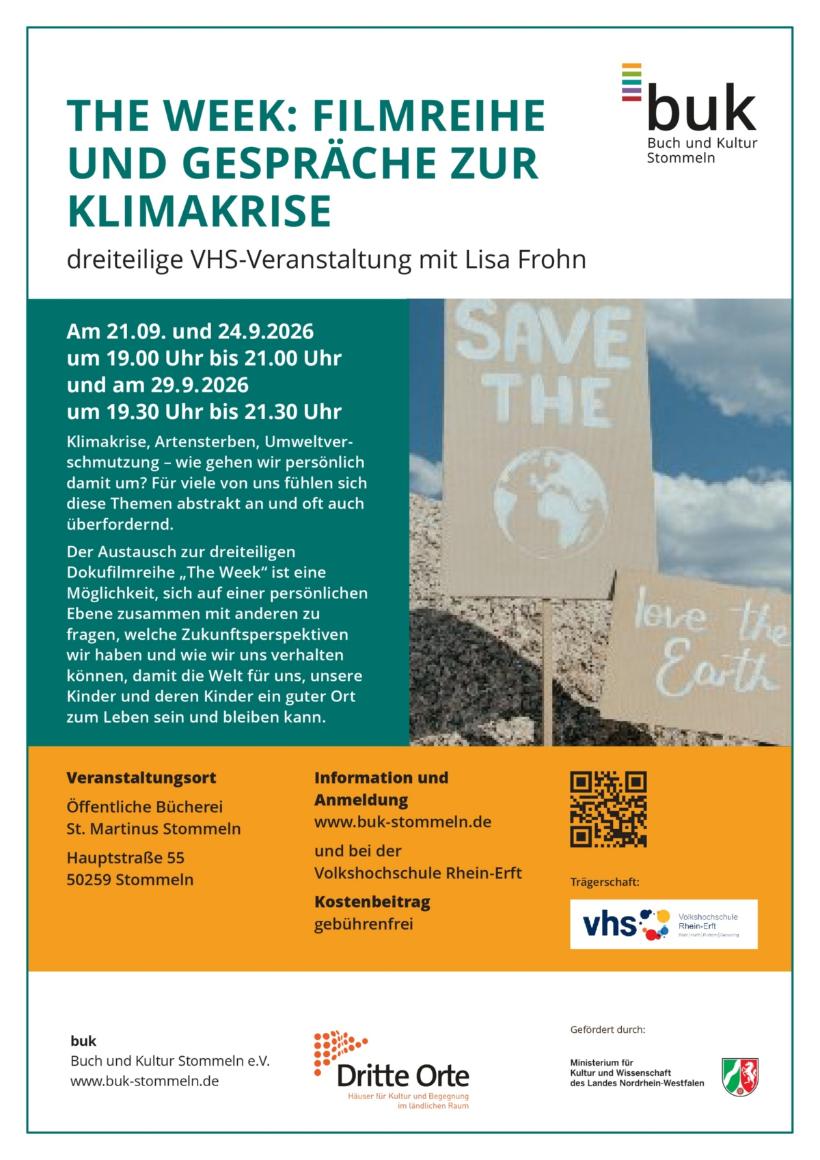 26-0012 buk Plakat The week Klimakrise