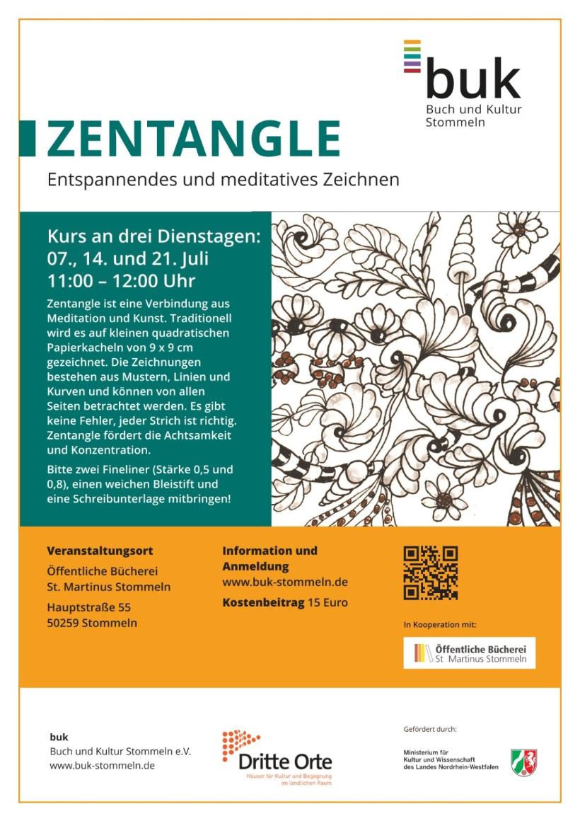 26-0095 buk Plakat Zentangle