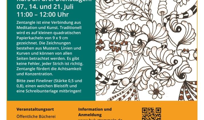 26-0095 buk Plakat Zentangle