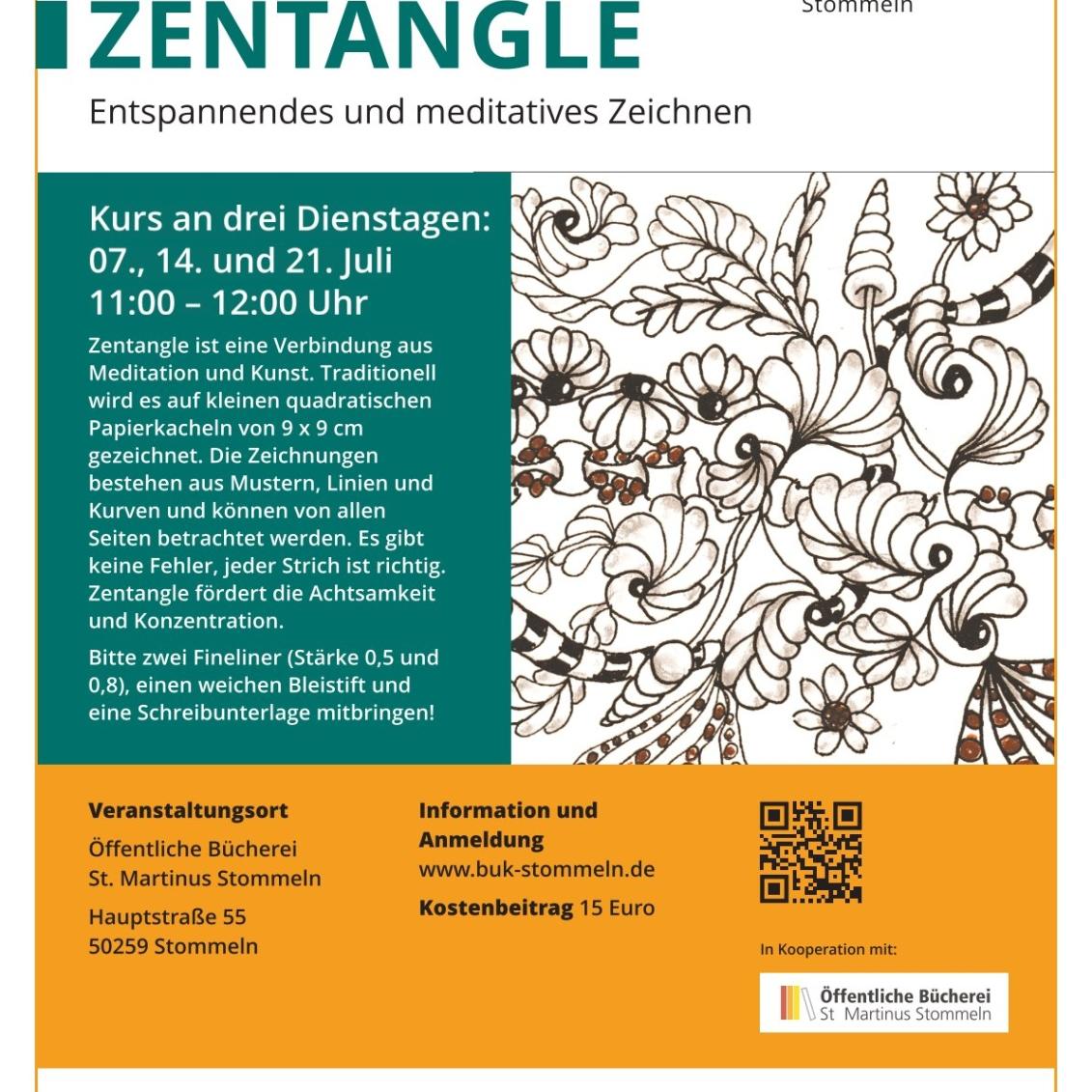 26-0095 buk Plakat Zentangle