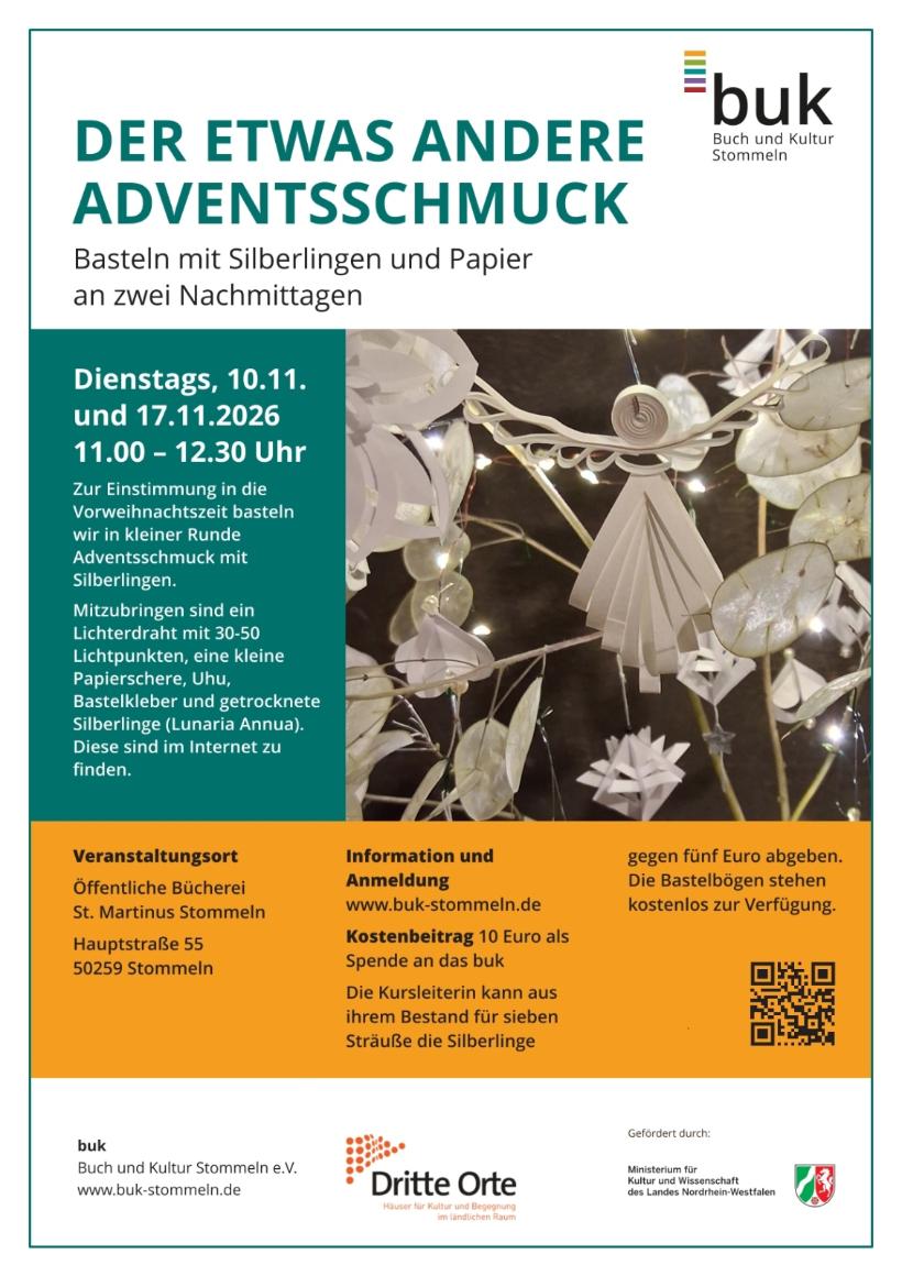 26-0096 buk Plakat Adventsschmuck
