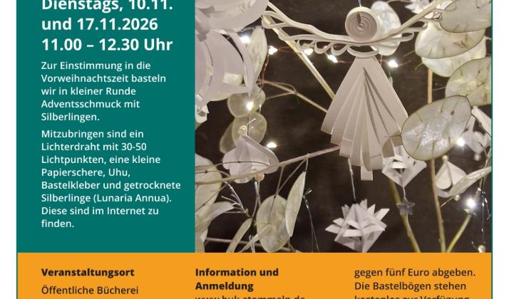 26-0096 buk Plakat Adventsschmuck