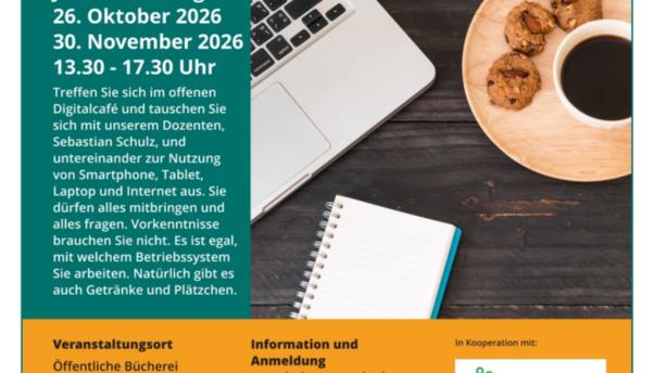26-0101 buk Plakat Digitalcafé für Seniorinnen und Senioren