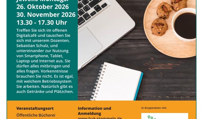 26-0101 buk Plakat Digitalcafé für Seniorinnen und Senioren