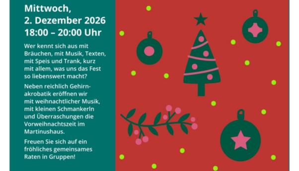26-0112 buk Plakat Weihnachts buk Quiz