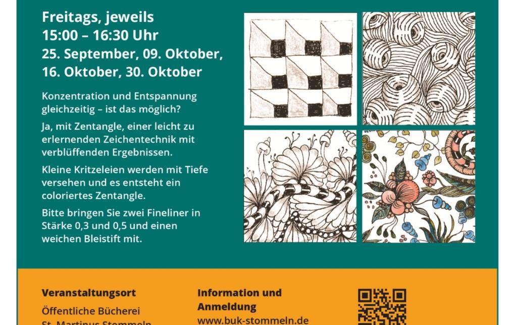 26-0116 buk Plakat Zentangle