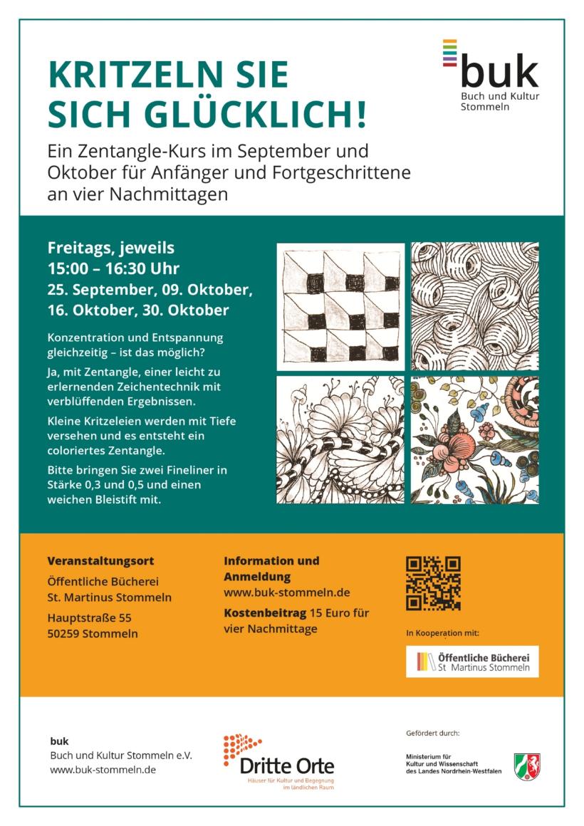 26-0116 buk Plakat Zentangle