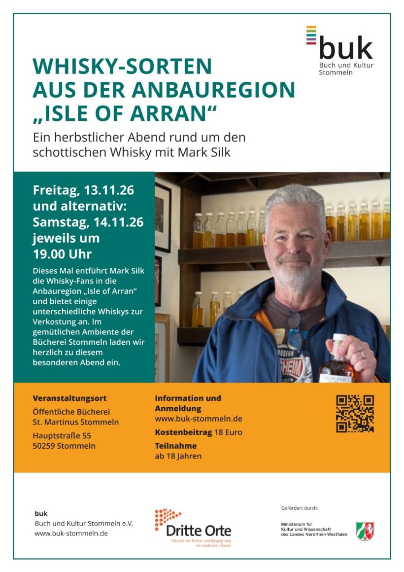 26-0117 buk Plakat Whisky-Tasting November 2026