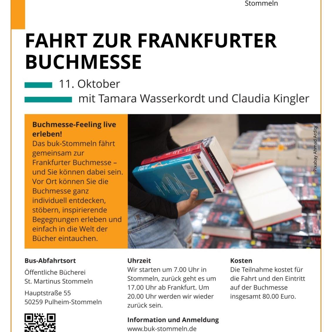 Fahrt zur Frankfurter Buchmesse