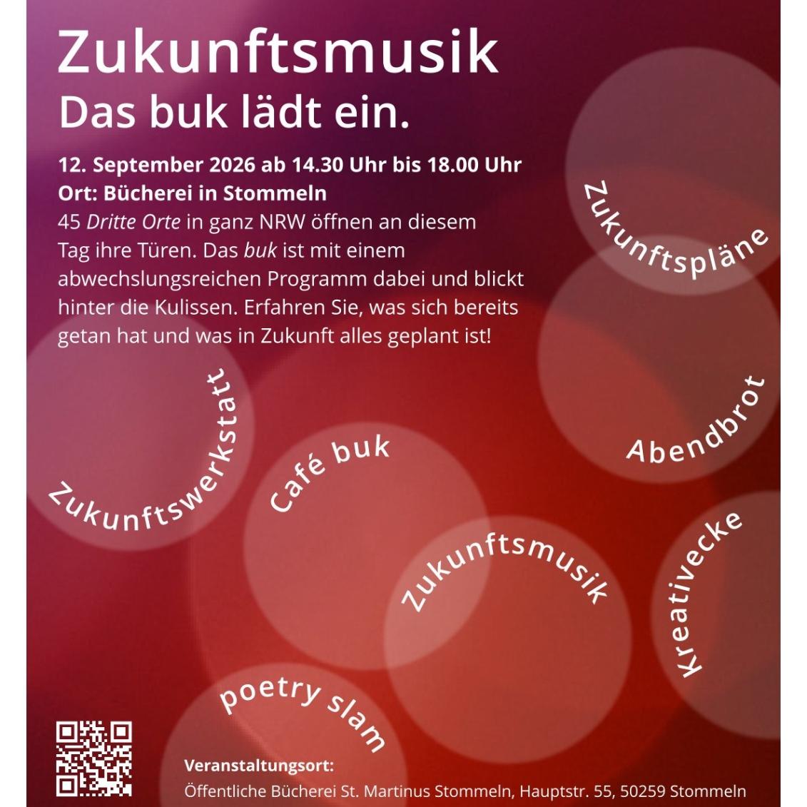 buk Plakat Tag der Dritten Orte 2026