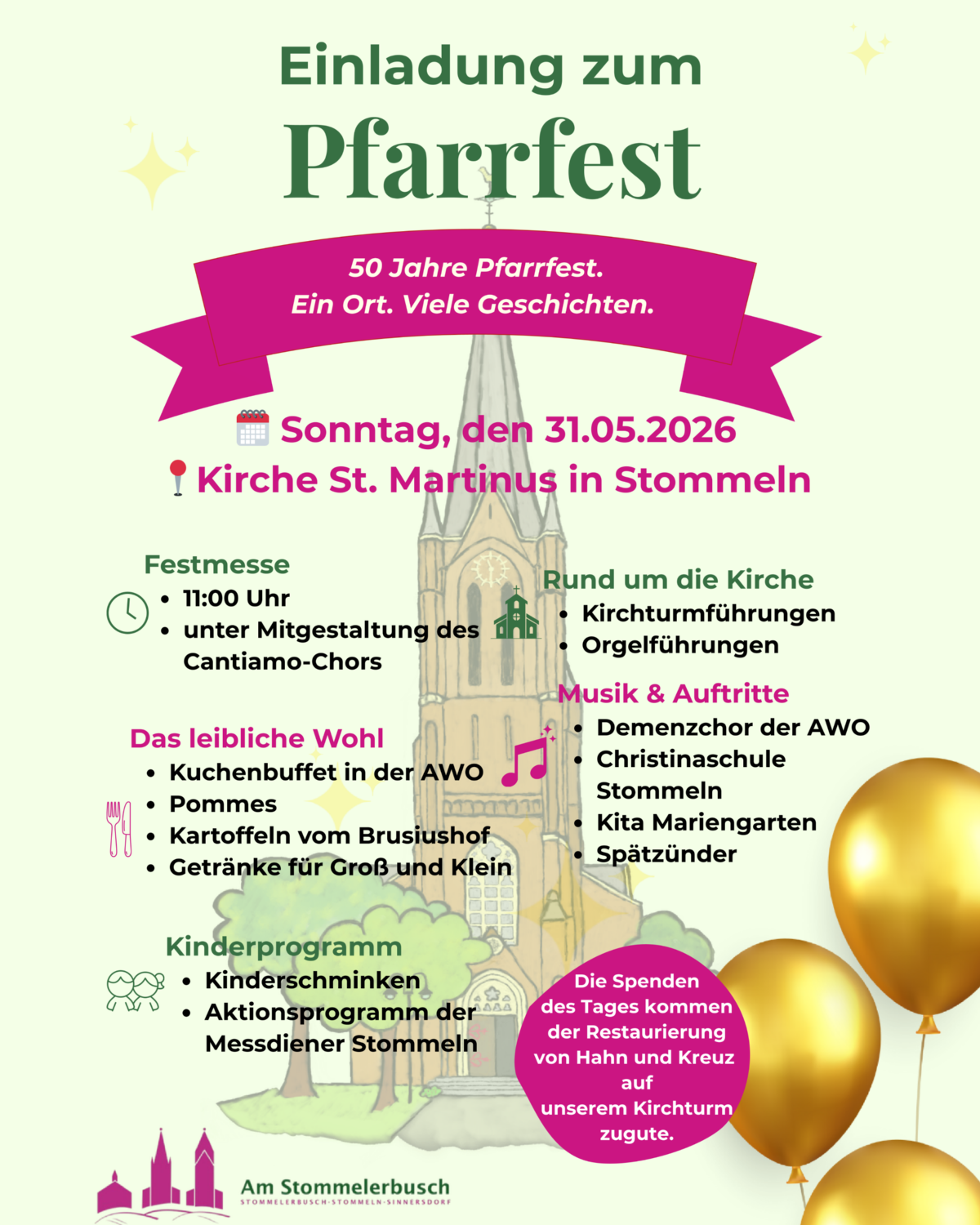 50 Jahre Pfarrfest