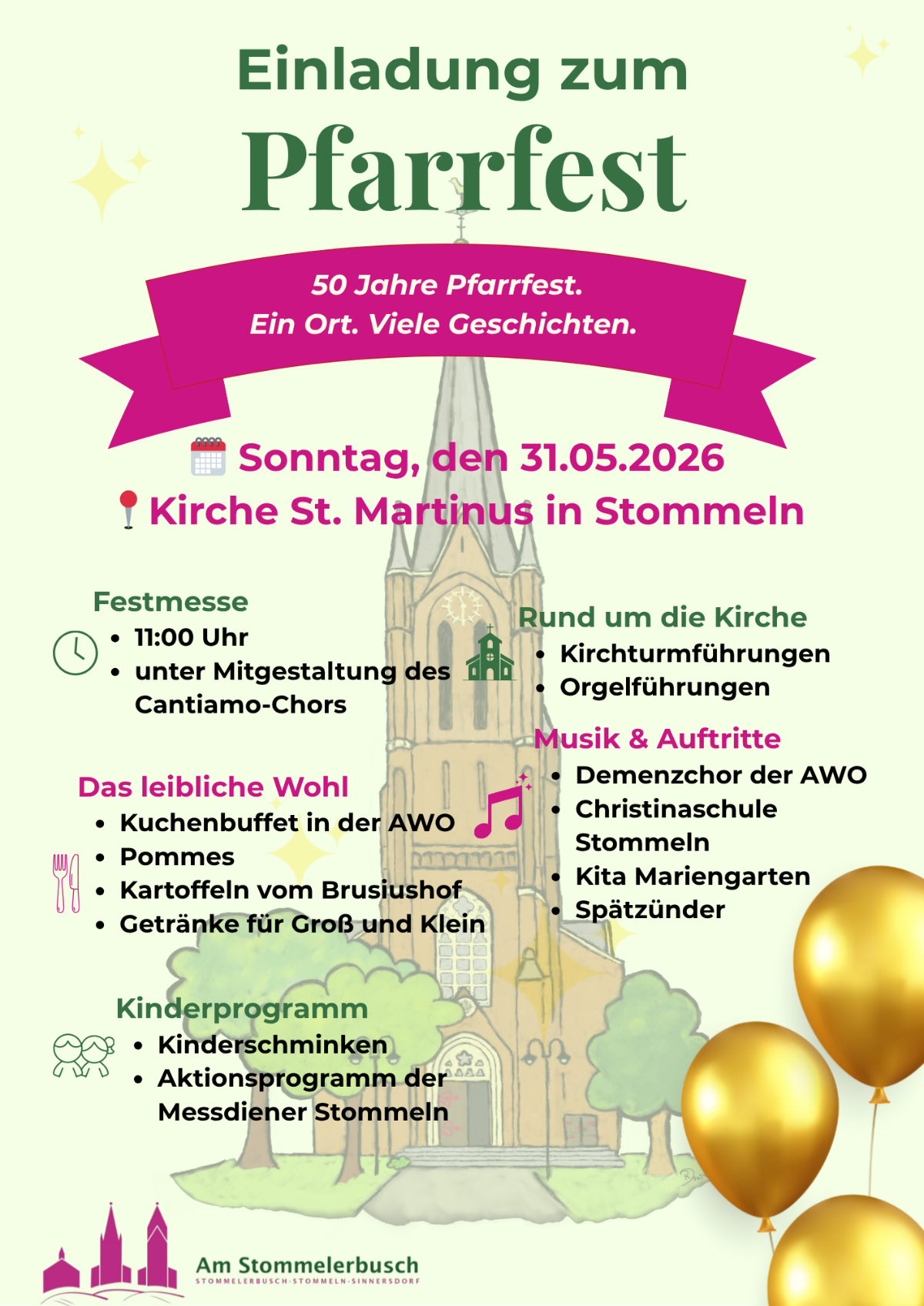 50 Jahre Pfarrfest
