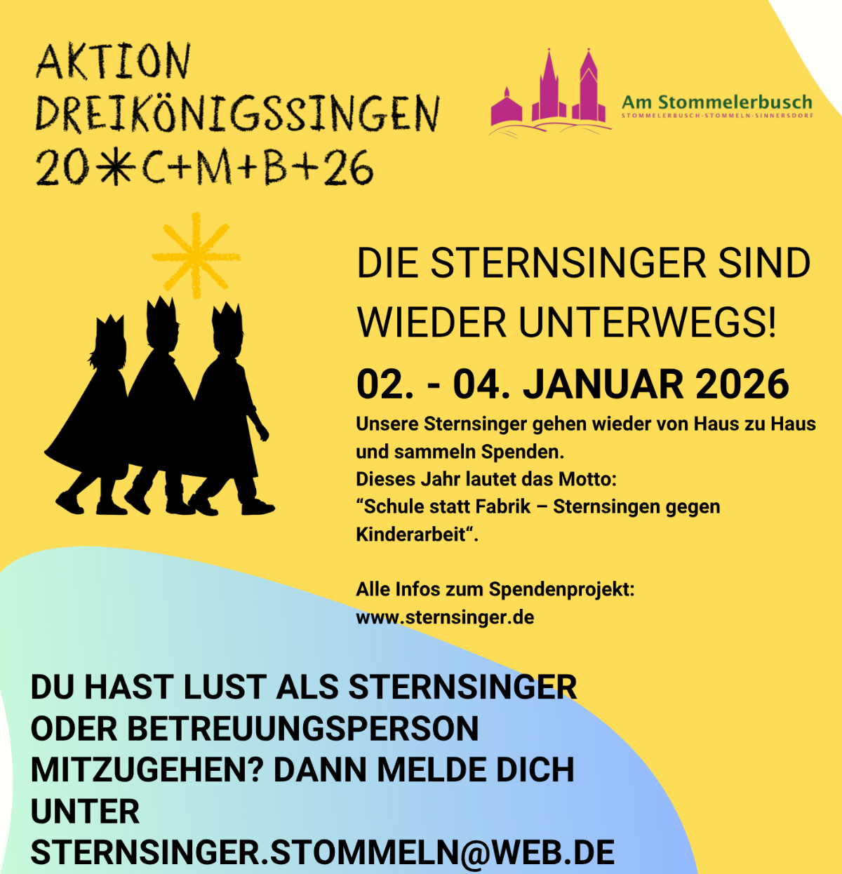 Sternsinger 2026 Stommeln