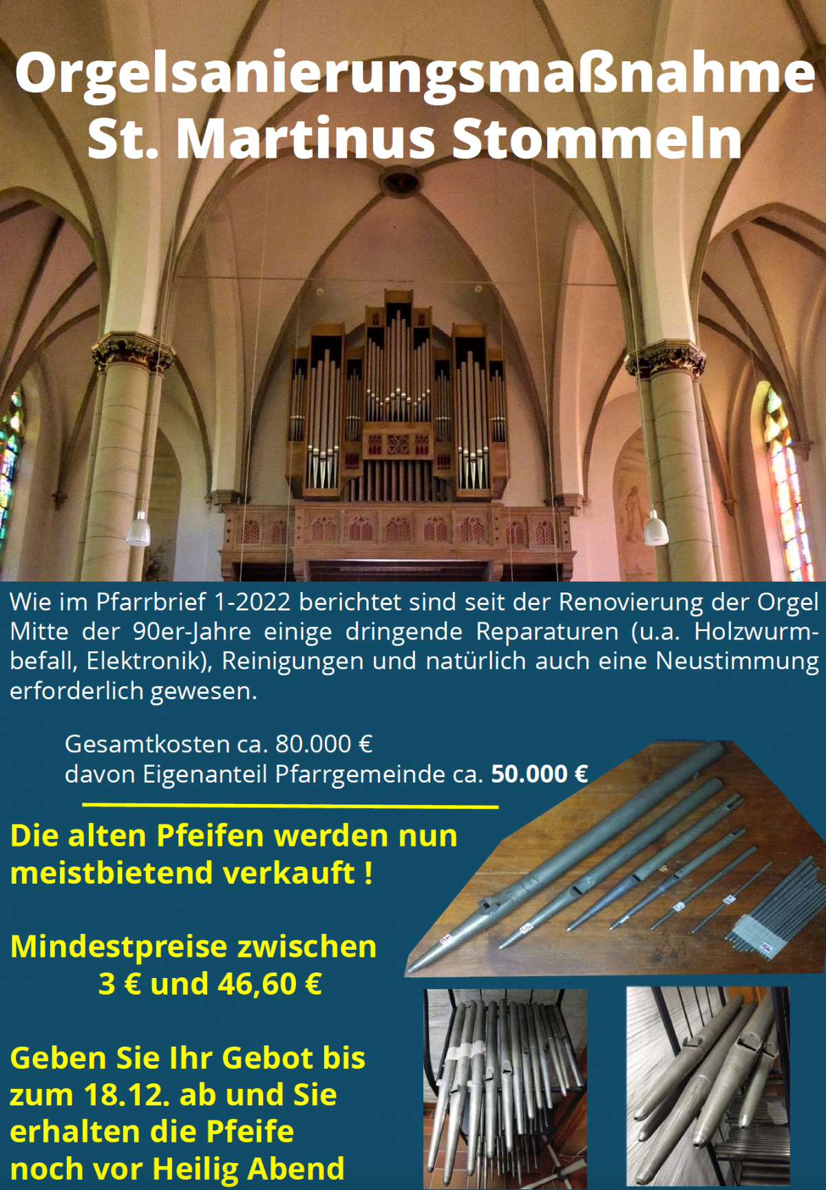 Orgel St. Martinus Stommeln