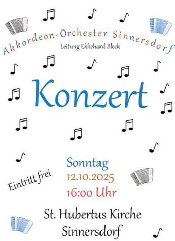 Plakat Konzert