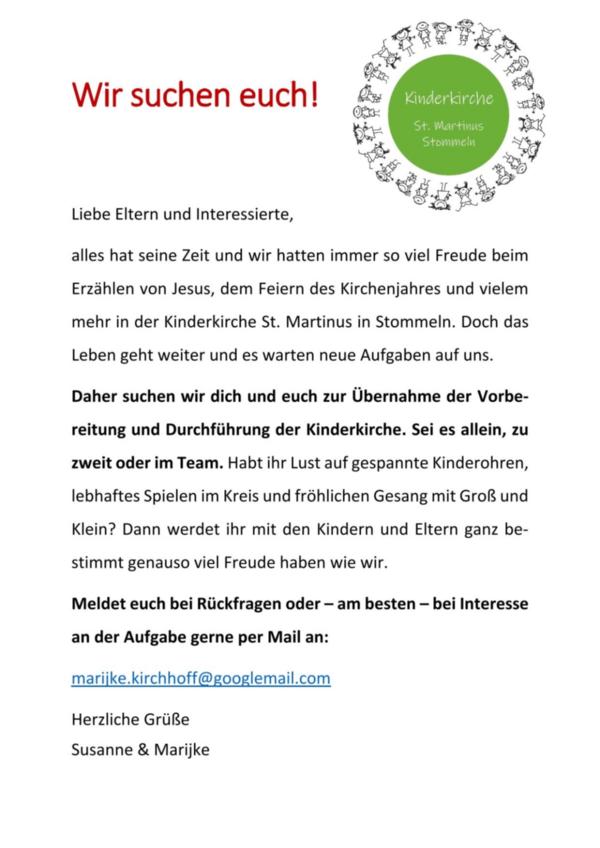 Nachfolge gesucht