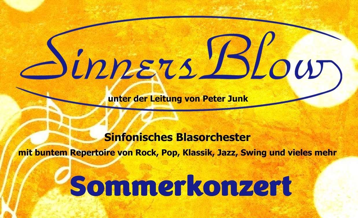 Plakat Sommerkonzert
