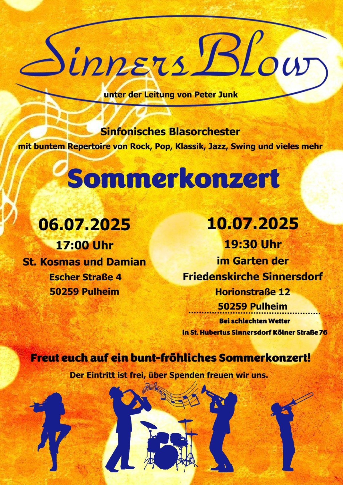 Plakat Sommerkonzert