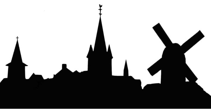 Skyline kurz schwarz