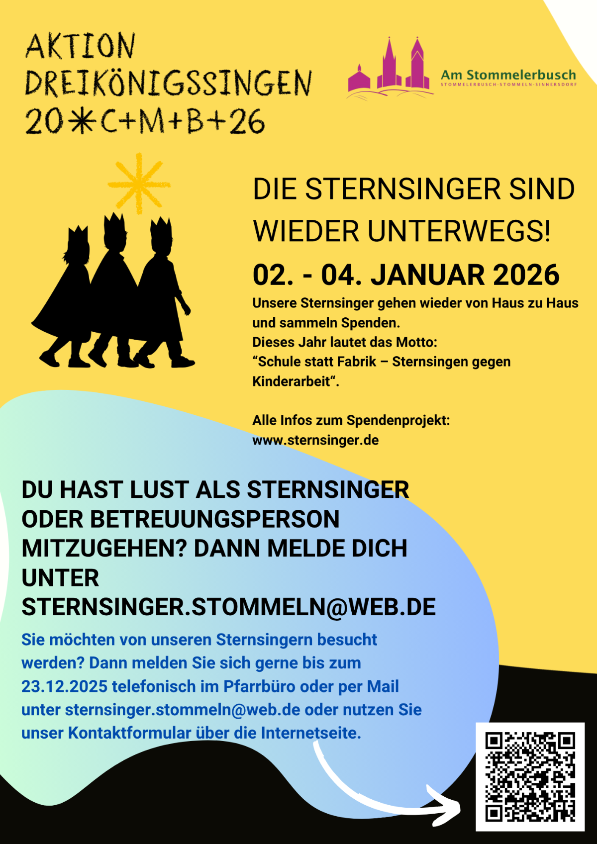Sternsinger 2026 Stommeln