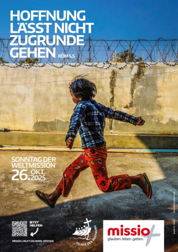 Plakat Missionssonntag 26. Oktober 2025